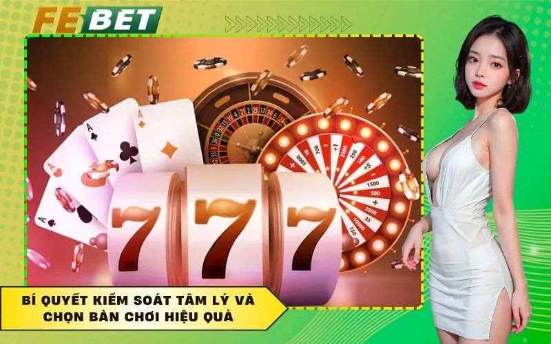 Bí quyết kiểm soát tâm lý và chọn bàn chơi hiệu quả