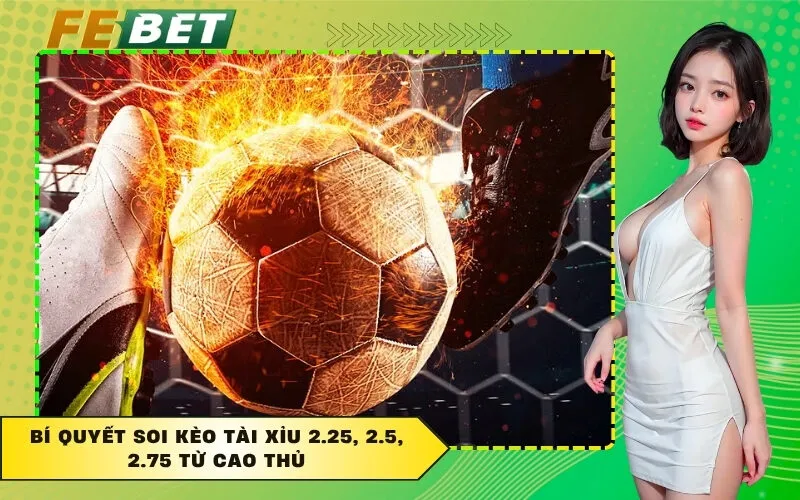 Bí quyết soi kèo Tài Xỉu 2.25, 2.5, 2.75 từ cao thủ