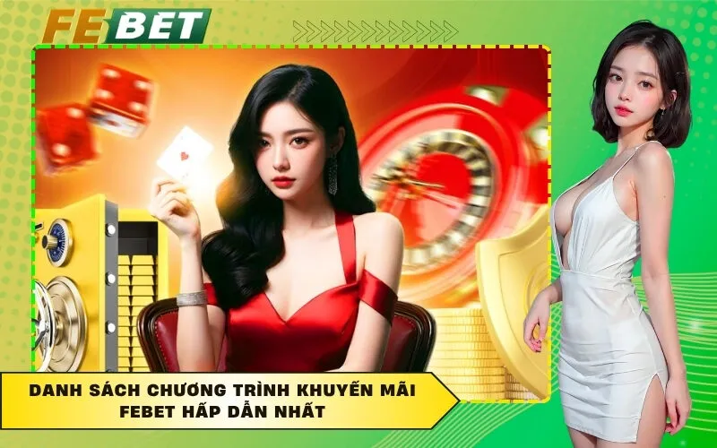 Danh sách Chương Trình Khuyến Mãi FEBET hấp dẫn nhất