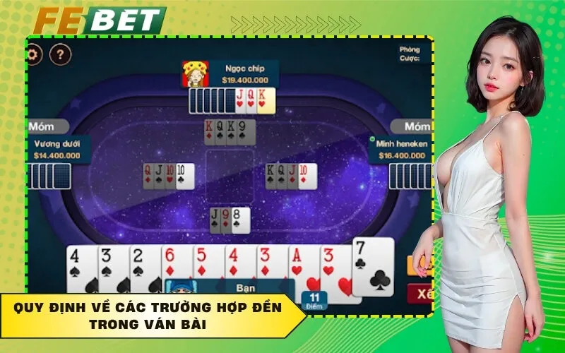 Quy định về các trường hợp Đền trong ván bài